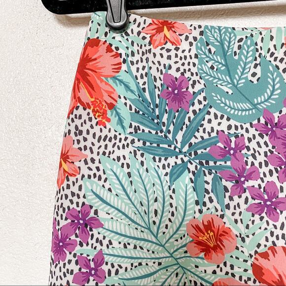 Lost + Wander Flower Power Mint Mini Skirt Size Small - Picture 8 of 13